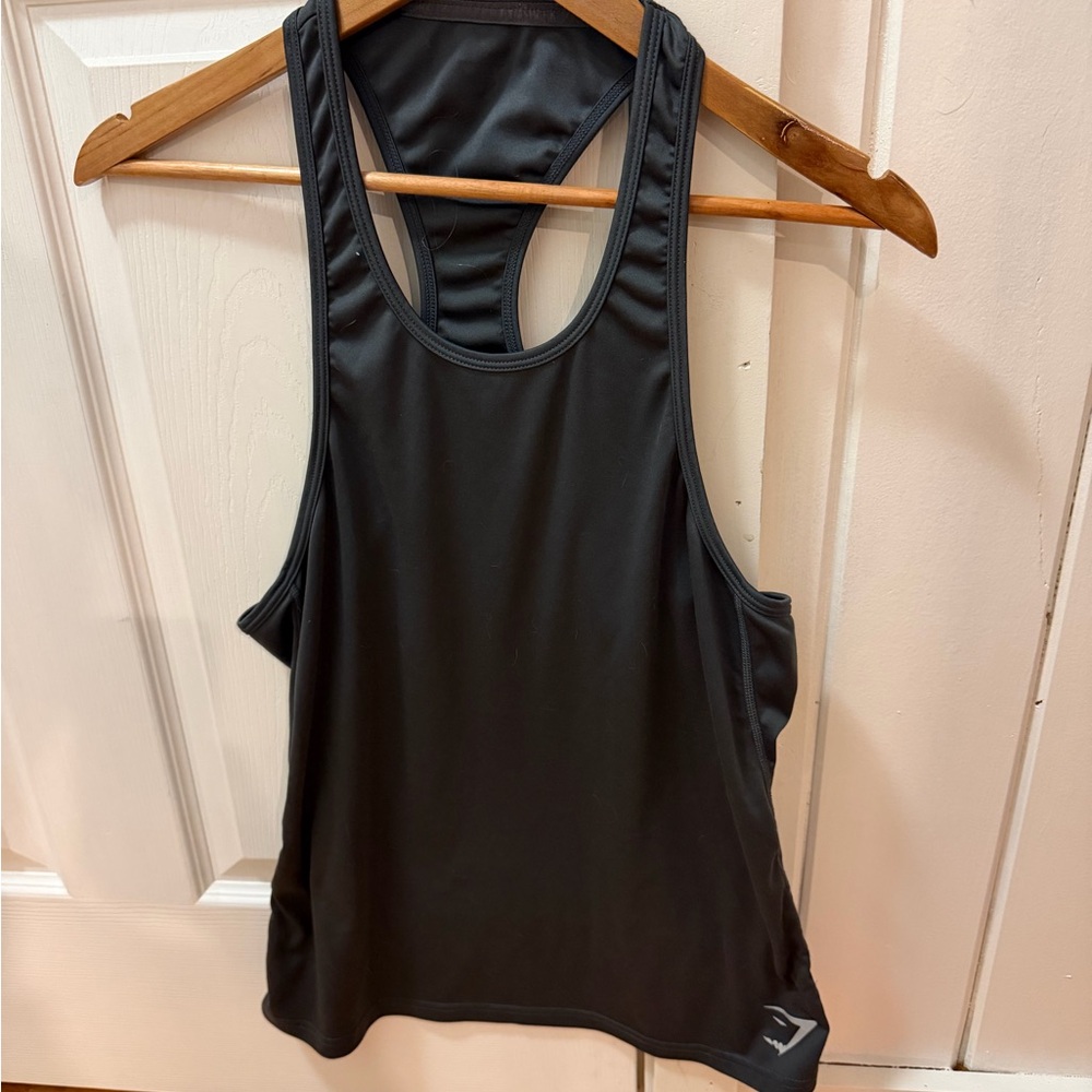 Men’s GymShark Stringer Athletic Tank Top - Navy Blue